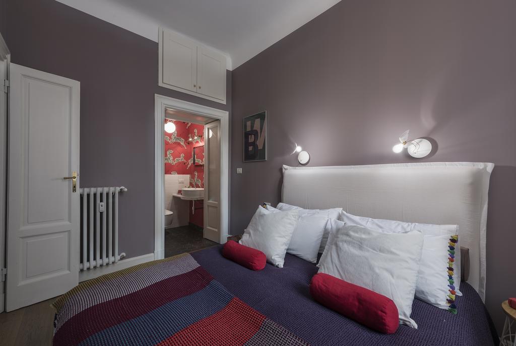 Apartamento Zebra Rosso Milán Habitación foto